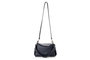 Vince Camuto Trieste - Bolso Azul Marino de Piel de Polivinilo, Elegante y Sofisticado, Ideal para Cualquier Ocasión, 29x11x16cm